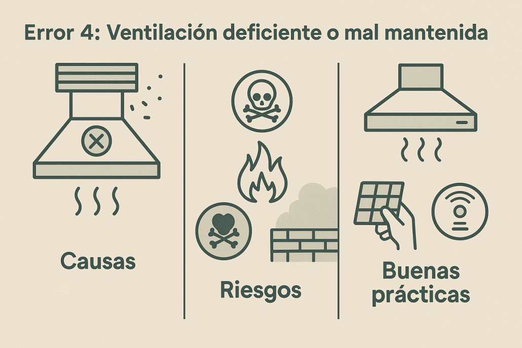 Imagen del artículo: Prevención en cocinas: los 5 errores más comunes que generan accidentes.